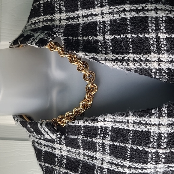 Banana Republic Textured Plaid Blazer | Fully Lined | NWOT | Size 8 - Picture 1 of 6